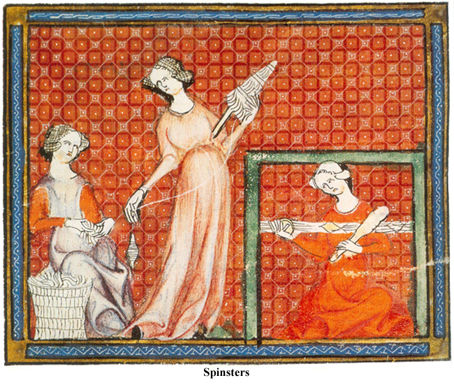 Spinsters 14 century